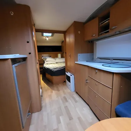 Koselig Og Enkelt I Campingvogn, Toilet But No Shower Campingplatz *